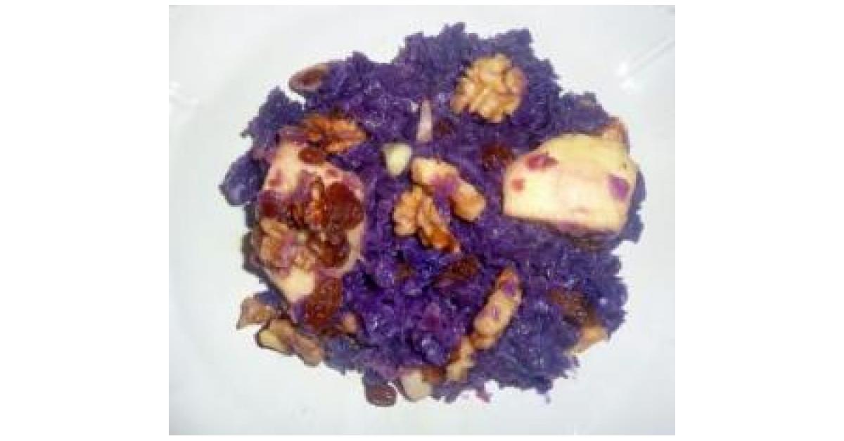 espinacas salteadas con nueces y pasas receta