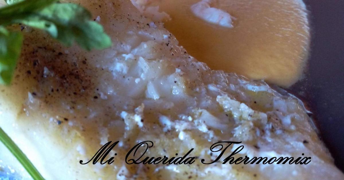 bacalao fresco en salsa de tomate thermomix