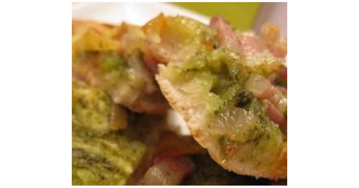 Focaccia de Pesto por marsu. La receta de Thermomix ® se encuentra en