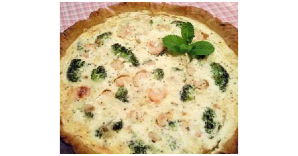 Quiche De Brocoli Atún Y Gambas Por Rayo La Receta De Thermomix Sup Sup Se Encuentra En La Categoría Verduras Y Hortalizas En Www Recetario Es De Thermomix Sup Sup