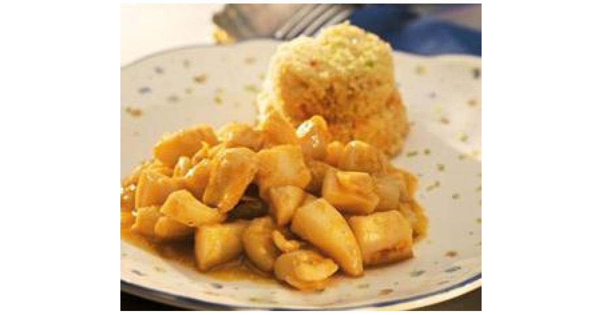 cous cous con pollo y mango thermomix