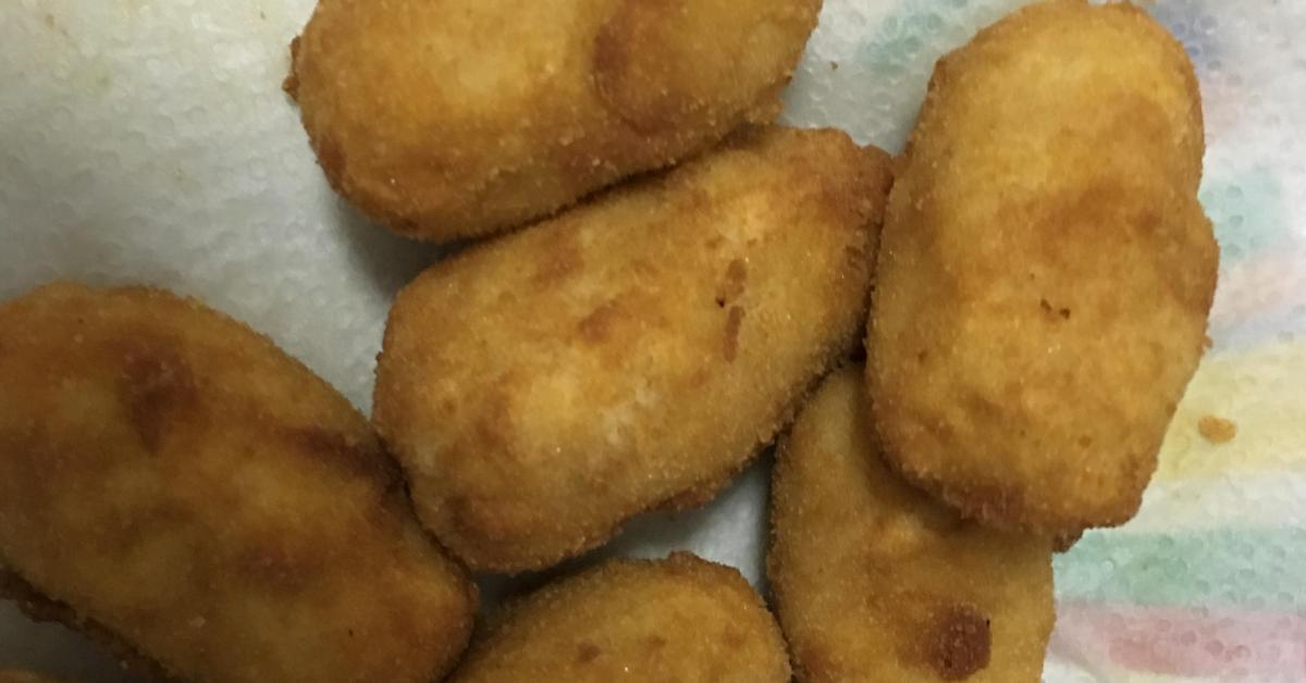 Croquetas de pollo sin gluten y sin lactosa por Yolanda50. La receta de